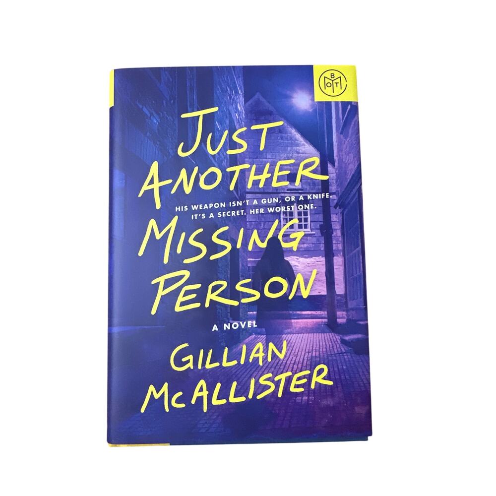 Just Another Missing Person by Gillian McAllister Hardcover Book BOTM